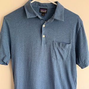 Patagonia Blue Casual Polo